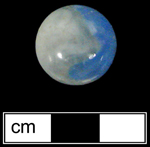 18BC27 -Machine made glass marbles, various types - from group shot above -  - click image to see larger view.